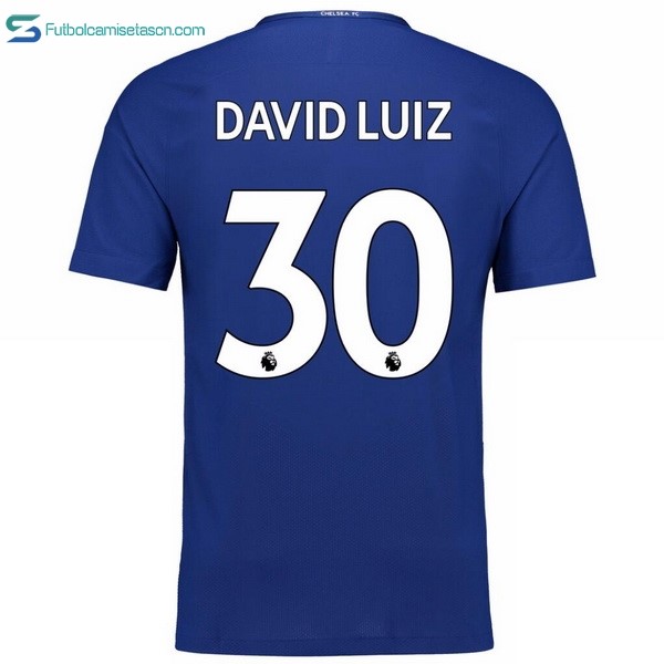 Camiseta Chelsea 1ª Davidluiz 2017/18
